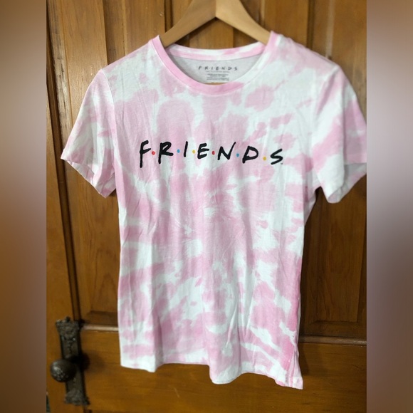 FRIENDS Tops - Pink Tie Dye FRIENDS Tee